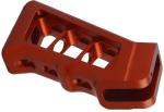 Anodized Aluminum Custom Precision Machining , Red Precision CNC Machining