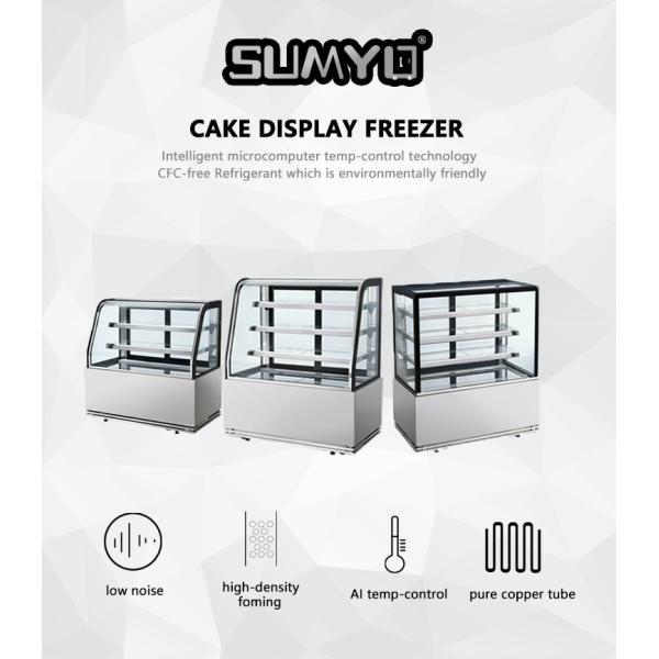 Commercial Glass Door Bakery Display Cabinet Dessert Chiller Factory Price Cake Display Fridge