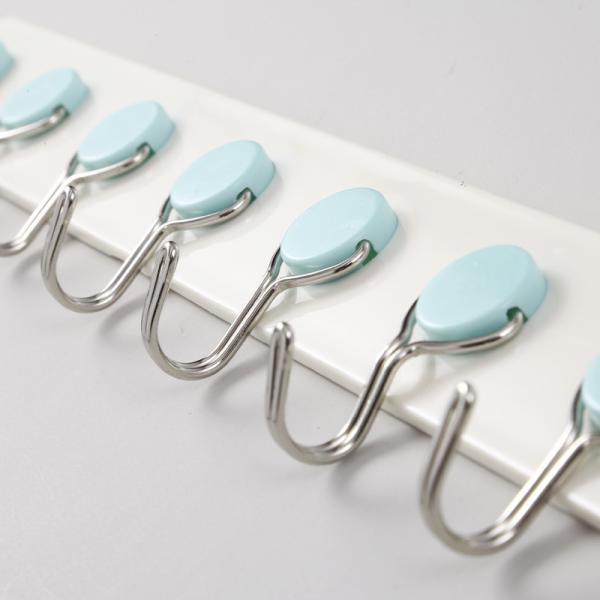 Irregular 7 Hook Door Back Hook Free Punching Convenient Installation