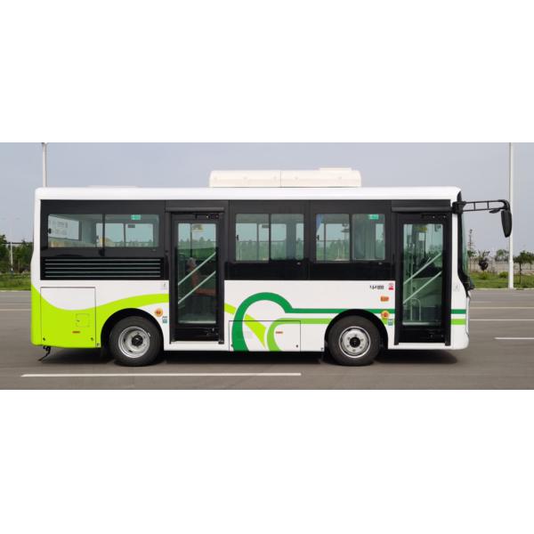 Transportation 22 Seater Coach Electric Mini Buses 2 Axes