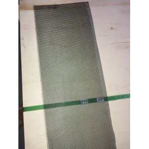 Black coated Factory price stainless steel security window screens/Aluminum