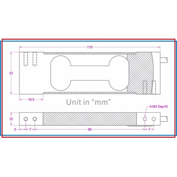 Load cell 600g load sensor 600 gram weight sensor 6N