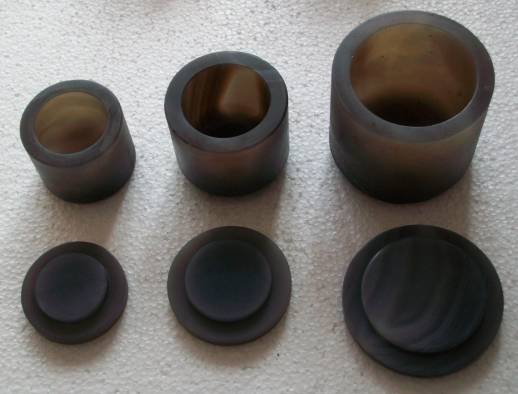 Agate jars first-level grinding jars 50ml 250ml 100ml used in ball mills