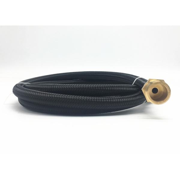 TPV Material High Pressure Washing Machine Hose With Black Nylon Braided