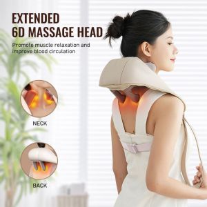 Electric Vibration Neck and Shoulder Massager Pulse Massager Kneading Shoulder