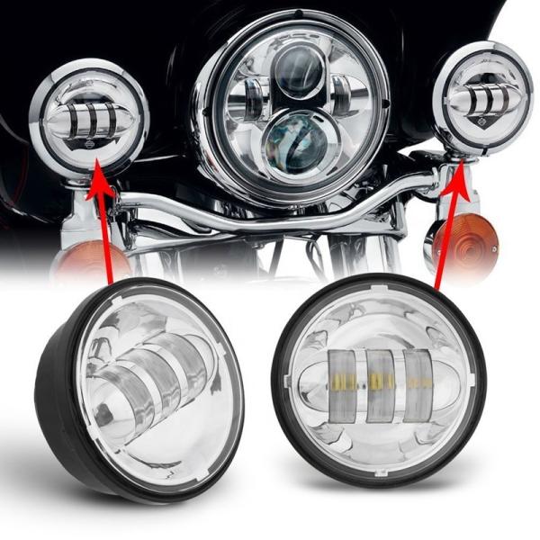 IP67 4.5 Inch Cree LED Passing Light LED Fog Lamps For Motorcycles Auxiliary Light