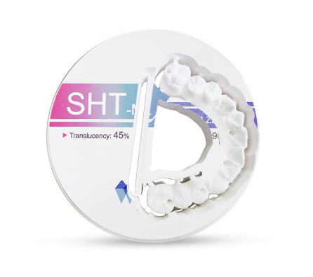 B1 B2 Colours SHT Zirconia Multilayer Block For Veneers Teeth