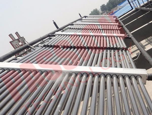 Buy 100 Tubes Evacuated Tube Collector , Solar Heat Collector For Large Heating Project at wholesale prices