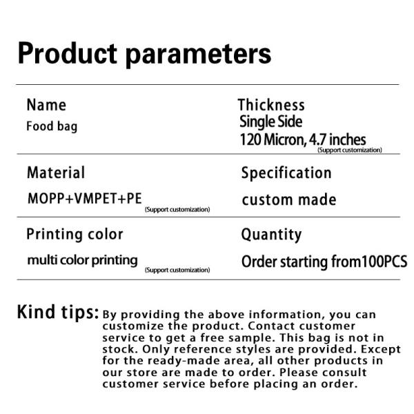 Biodegradable Plastic Ziplock Stand Up Pouch Recyclable Print 100g Tea Healthy Tea Packaging