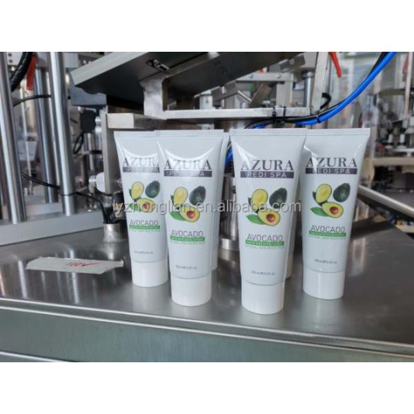 Hot selling cosmetics automatic rotary semi-automatic aluminium tube filling and sealing machine for honey