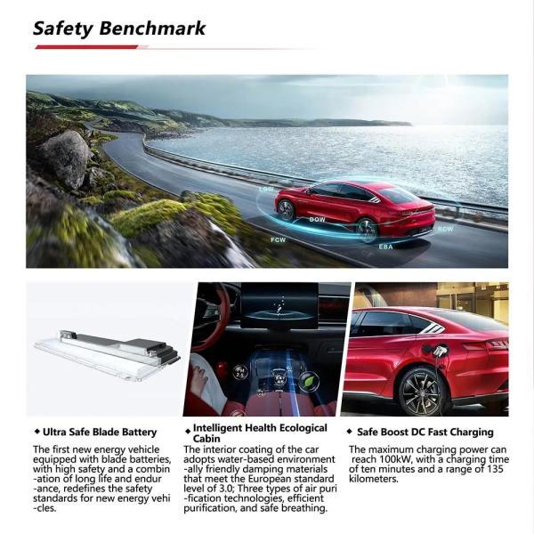 Byd Han EV Green 610km New Energy Vehicles Byd Yuan Electric Car China Car Electric Sedan Yuan Plus Tang Song EV Seagull