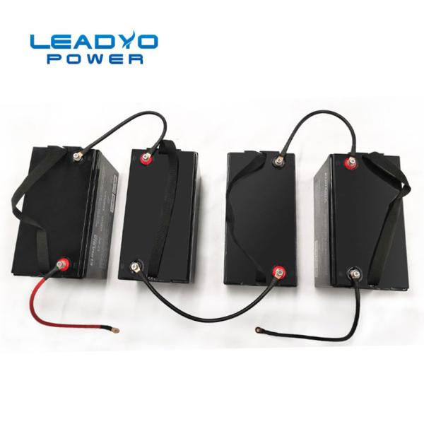 24V 50Ah Lithium Phosphate Rechargeable Battery With Short Circuit Funtion