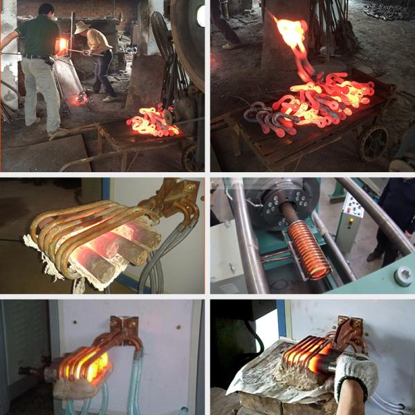 160kw Induction Heating Machine Steel Bar / Roll Hot Forging Furnace Machine