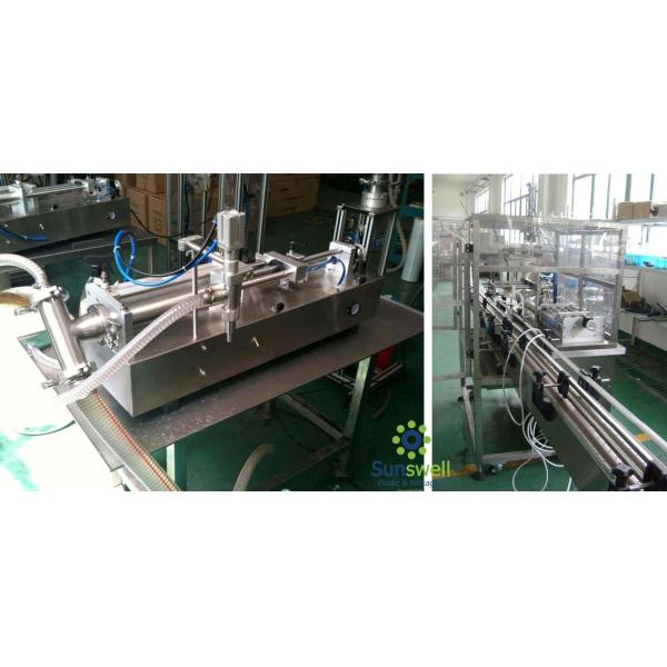 High Frequency Piston Filling Machine Compact With Rotary Transmission