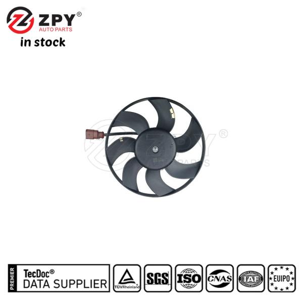 ZPY 3C0959455G Small Cooling Fan For VW Jetta Golf GTI MK5 MK6 Audi