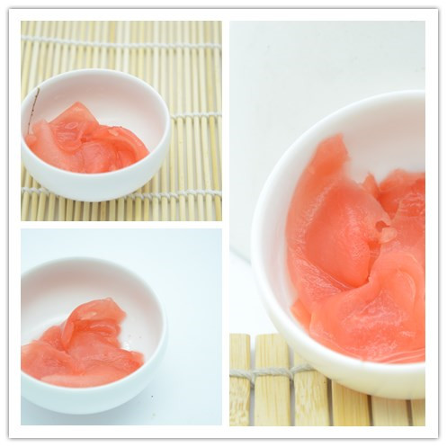 OEM Red Sliced Pickled Sushi Ginger 9.08kg