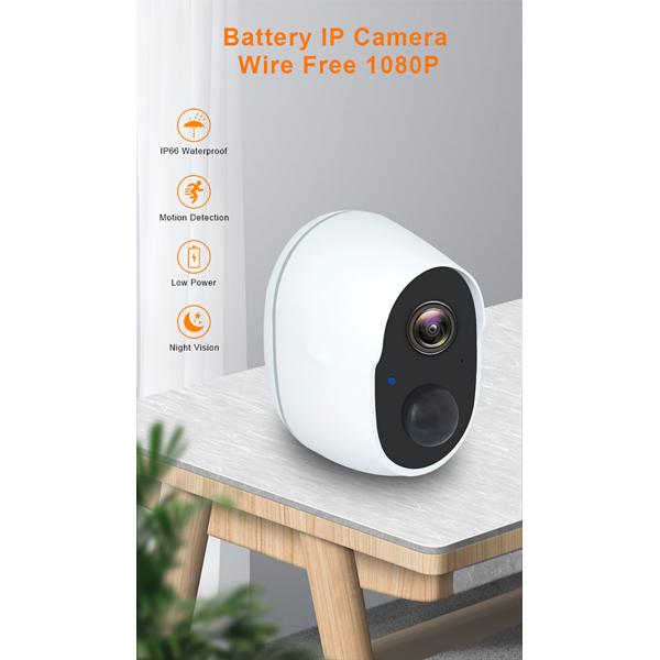 Ultra Low Power Camera With Body Sensor Two Way Audio Mini Indoor Outdoor Wireless Camera