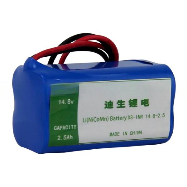 2C Discharge Rate 14.8v 2.5Ah NMC Lithium ion Li NiCoMh Battery Pack for Robot Cleaner