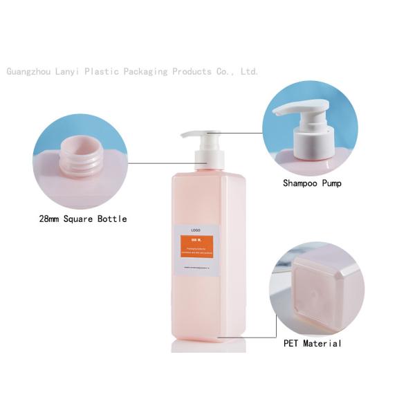 Shampoo Body Cream Shower 10.1oz Lotion Plastic Bottle