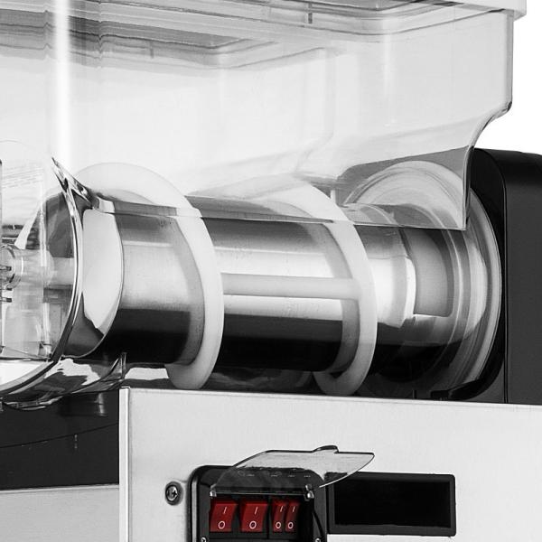 300W Stainless Steel Ice Slush Machine / 15L×3 Smoothie Slush Machine For Supermarket