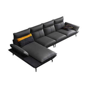 China Fabric Leather 3 Seater Modern Living Room Sofa With Cushion on sale