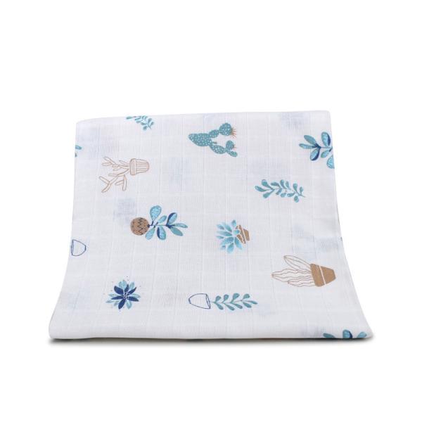 Infants Personalised Muslin Cloth Durable Machine Washable Naturally Smooth