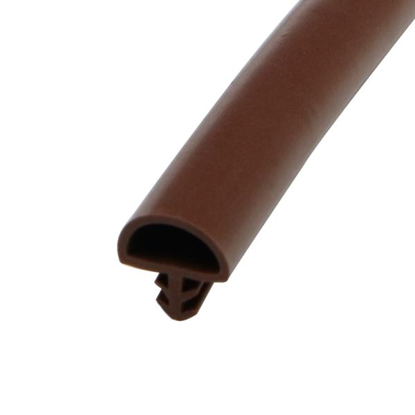 Sound Proof Wooden Door Seal Strip Anti-Collision PVC Rubber Sealing Strips For Wooden Door And Push-Fit Windows