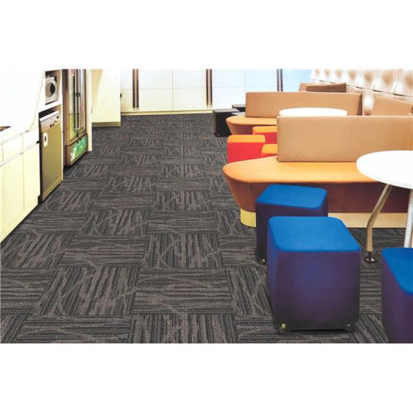 Commercial Modular Carpet Tiles / Square Pattern Carpet For Meeting Room