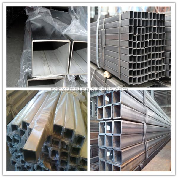 304/316 Stainless Steel Rectangular Tube/square Steel Pipe/hollow Section for Selling