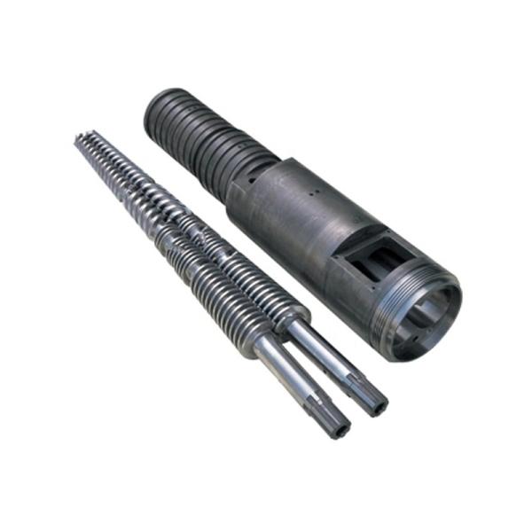 OEM Custom Bimetallic Nitriding Parallel Twin Screw Barrel for Twin-Screw Extruder Machine