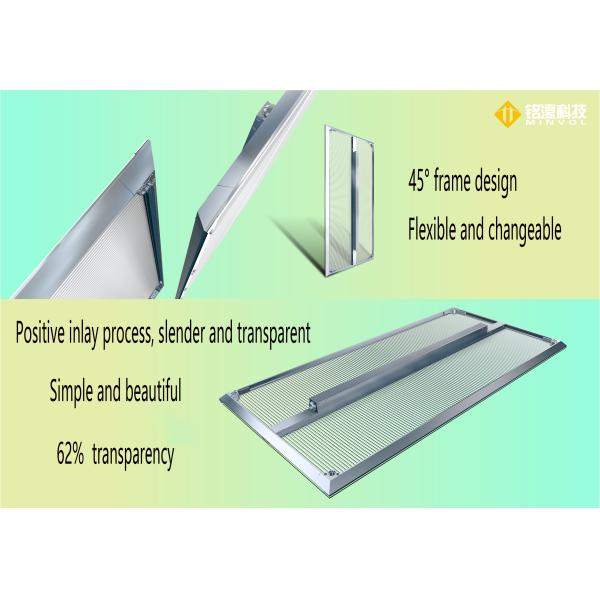 AC265V Transparent HD LED Video Wall Screen For Car Advertising