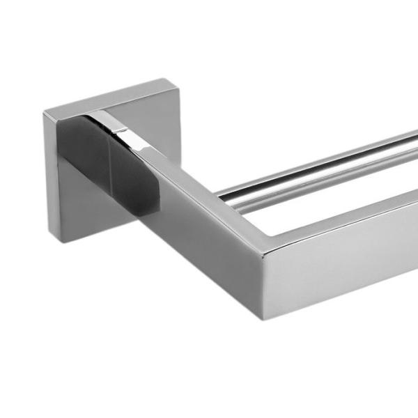 Concealed Screw Mounting Bathroom Accessory Double Towel Bar Dependability