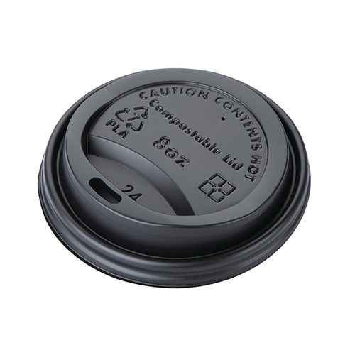 Polylactic Acid Sheet Coffee Cup Lid Biodegradable Eco Friendly