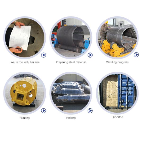 Oem Buaer Drilling Kelly Bar Interlocking In Yellow