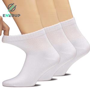Quality Unisex Bamboo Cotton Socks Odor Resistant Crew Mid Calf Socks for sale