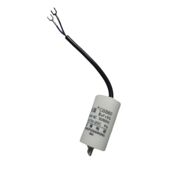 90008121 Atm Machine Parts NCR Capacitor 8UF 450V 90008121