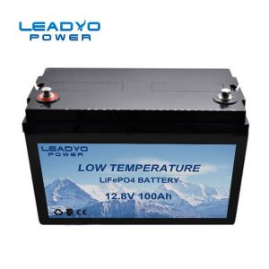China Low Temperature LiFePO4 Rechargeable Lithium Battery Pack 100Ah 12v on sale
