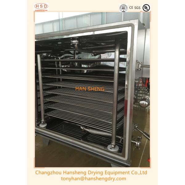 SS304 SS316 Static Vacuum Tray Dryer For Food Industry