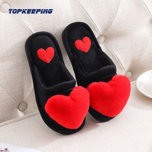 Ladies Open Heel Plush Furry Bedroom Slippers
