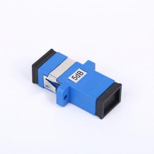 China Sc Upc Flange Singlemode Fiber Optic Attenuator 1-30dB Optional For FTTH Communication on sale