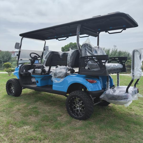 Electrical 48V Club Car Windshield Carbon Fiber Electric Txt Shock Tow Bars For Mini Golf Cart