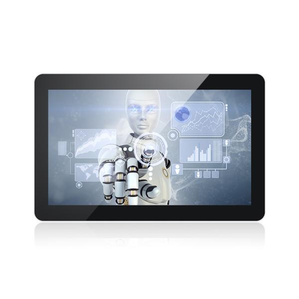 Buy 15.6" Multi-touch Screen pcap touch monitor VGA DVI HDMI input IP65 front VESA mount at wholesale prices