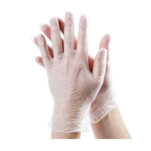 Quality white Pvc Disposable Gloves For Salon And Hospital for sale