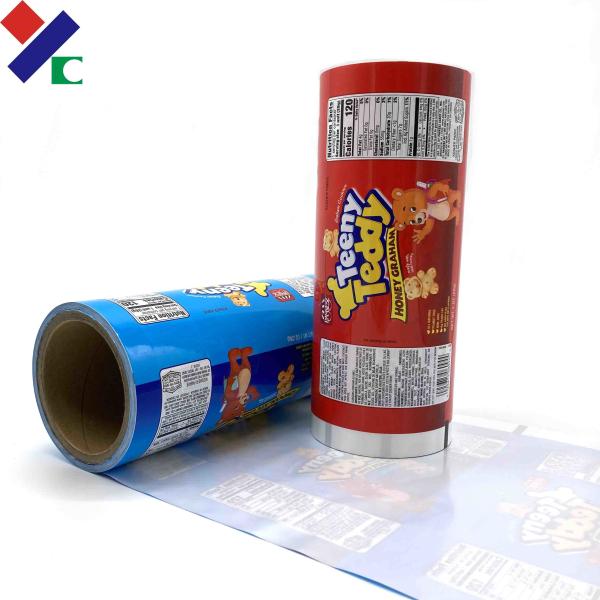 Matte / UV Food Packaging Film Roll Biodegradable Laminating Pouch Film 270mm