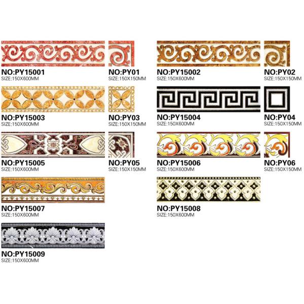 Golden Art Decorating Tiles