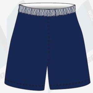 Digital Sublimation 5xl Navy Blue Rugby Shorts Moisture Wicking