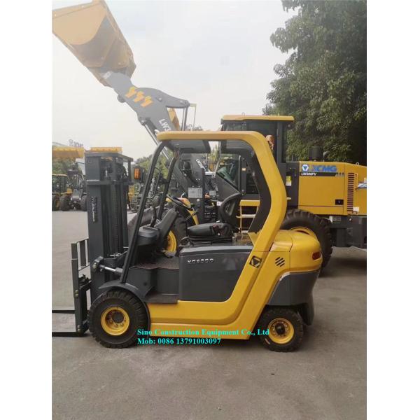 XCMG FD30T 3 Ton Diesel Forklift Less Vibration Fork Size 1070×125×45mm