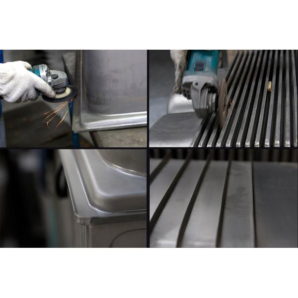 OEM Top Mount Stainless Steel Single Bowl Kitchen Sink With Drainboard 36x20