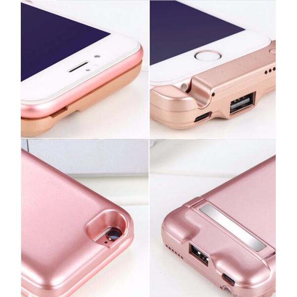 Wireless 8000mAh Back Clip Battery Charger Power Bank For iPhone 6 6s 6plus