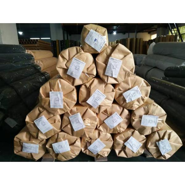 Stripe Design PVC Woven Vinyl Carpet Roll For Commercial Outdoor Anti - Slip